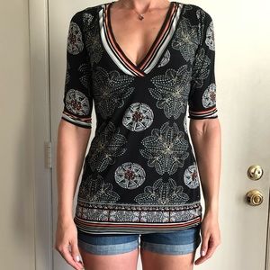 🎉Cute Black Kimono-like Blouse! Lovely MAX STUDIO